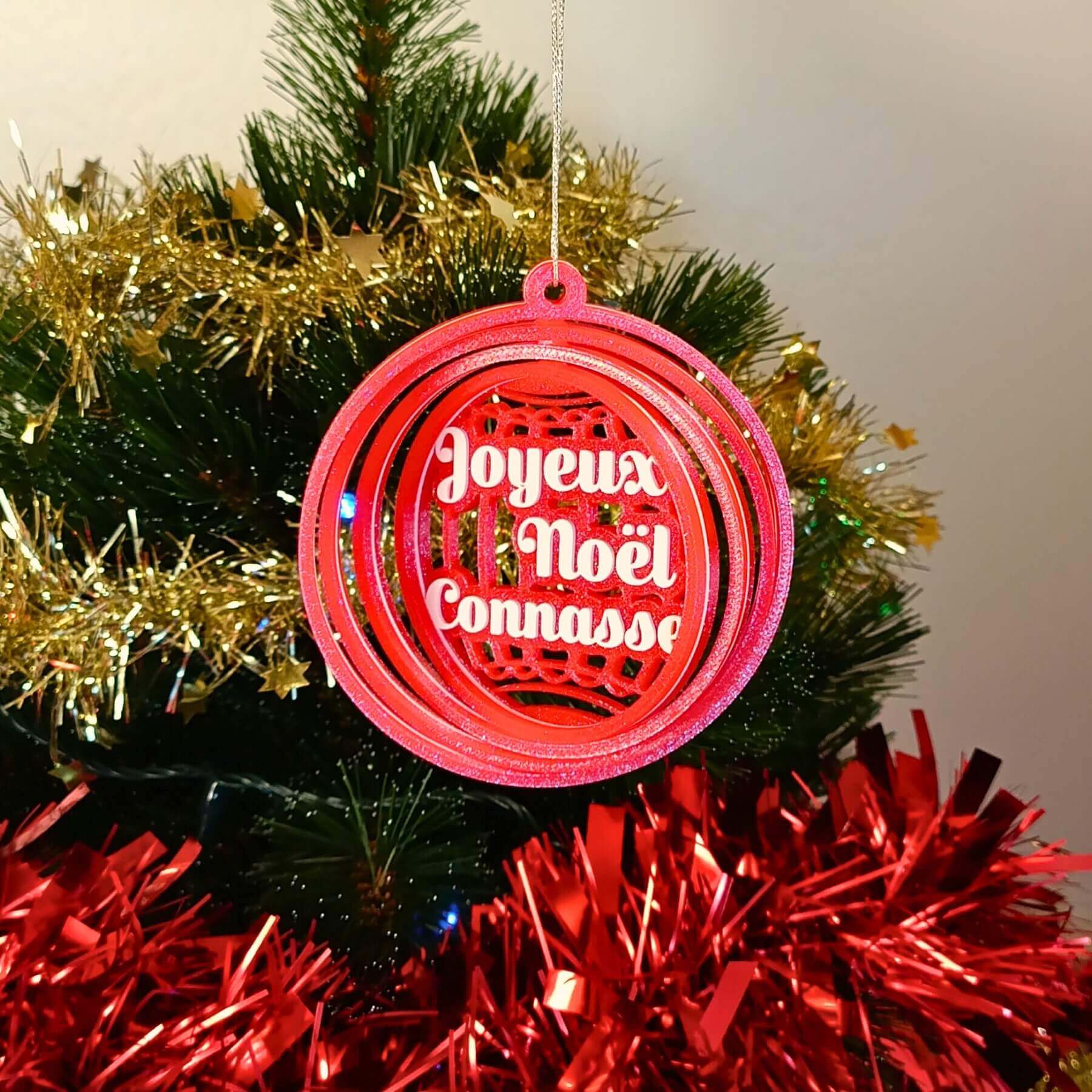 Boule de Noël - Joyeux Noël Connasse – Image 4