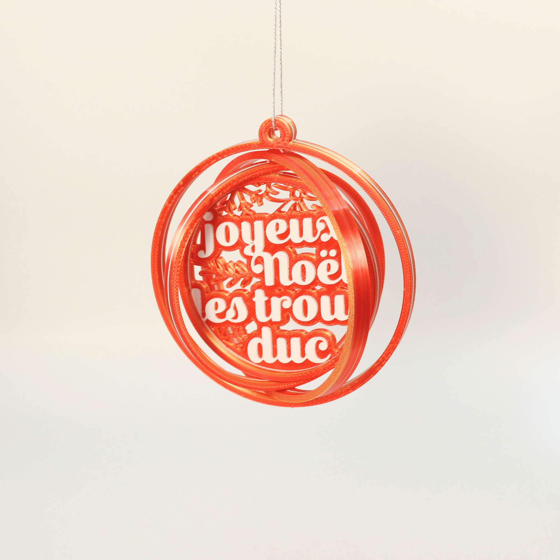 Boule de Noël - Joyeux Noël les trous duc – Image 2