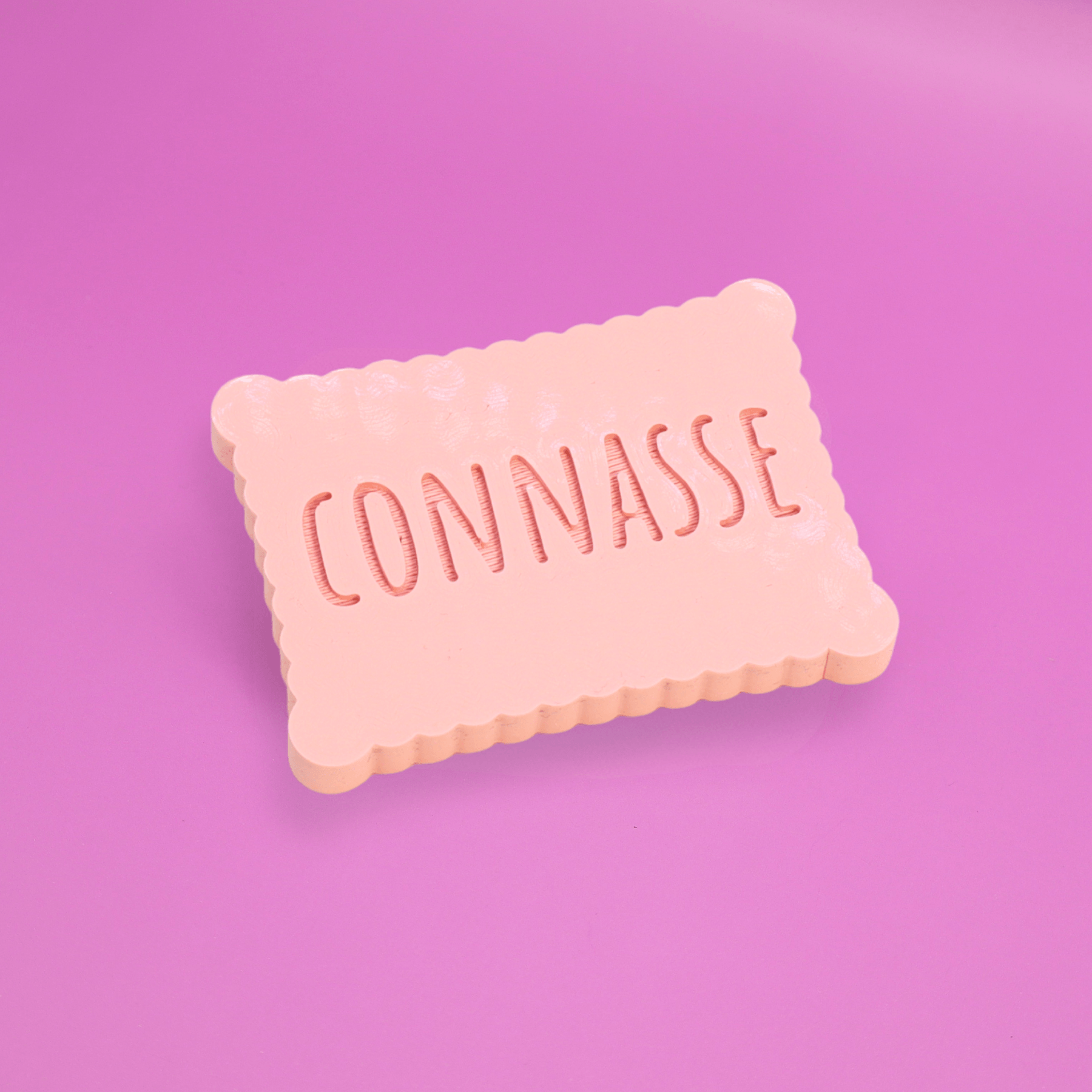 Magnet - Connasse - Rose clair – Image 2