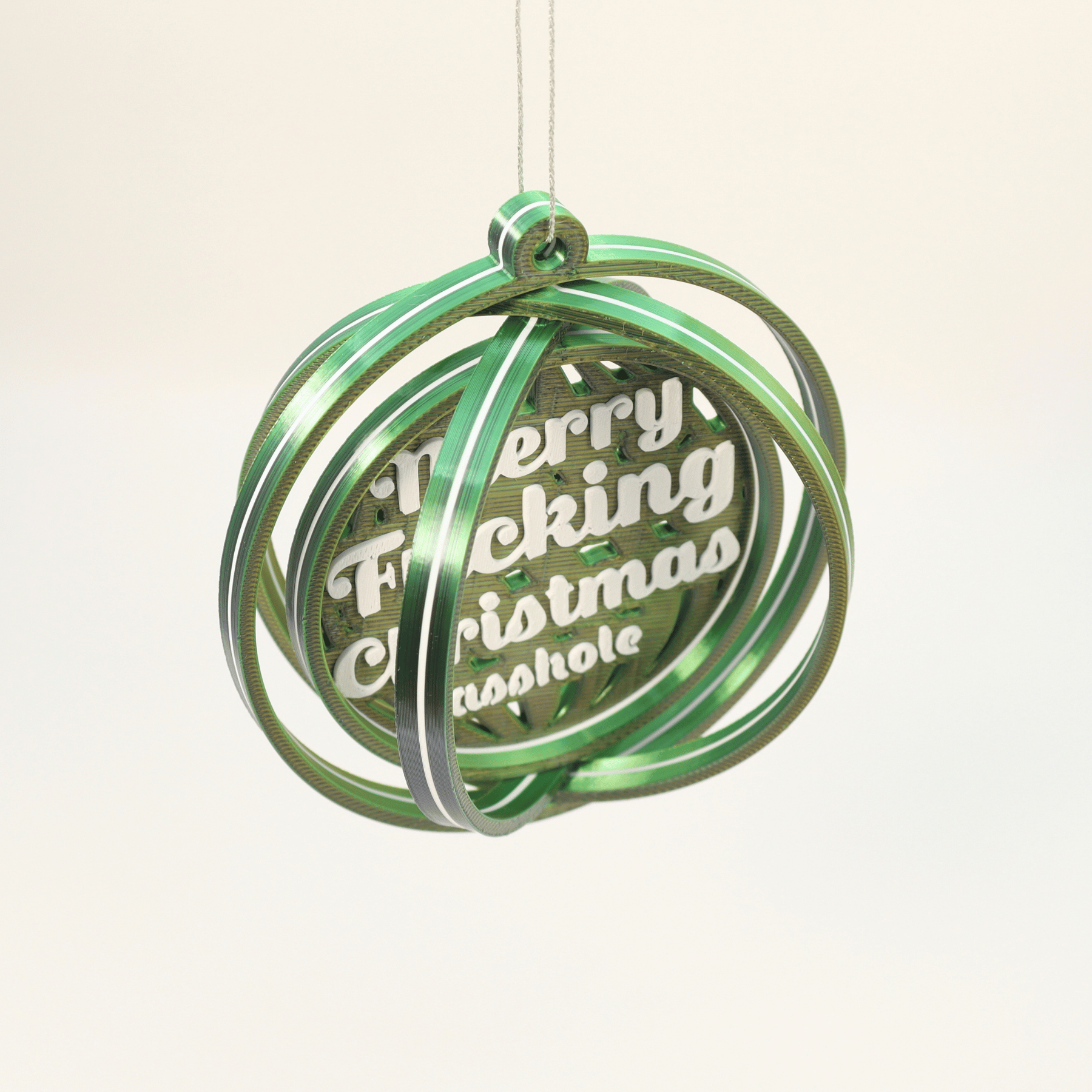 Boule de Noël - Merry fucking christmas asshole – Image 2
